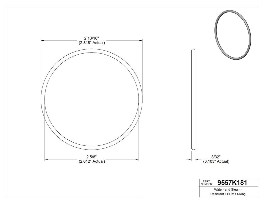 Technical drawing - 9557K181